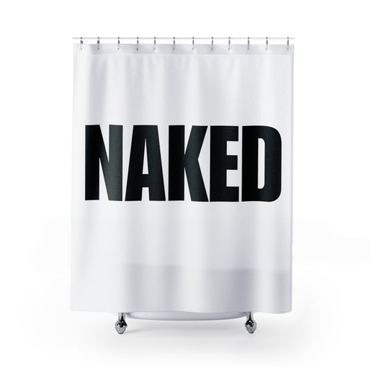 "NAKED" Shower Curtains